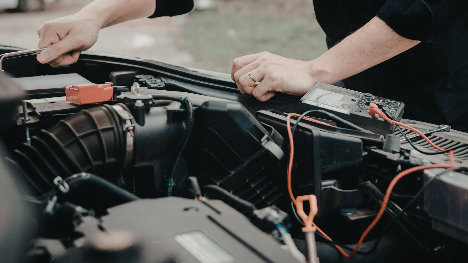 Tire inspection and tread depth check