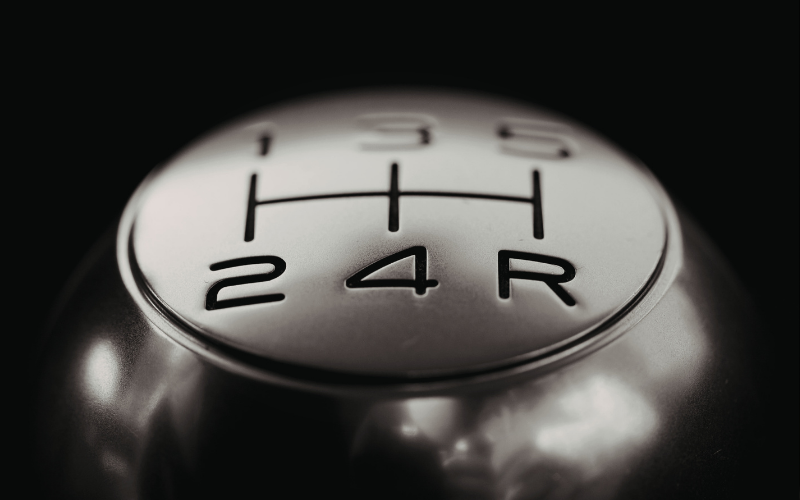 Transmission gear shift control.