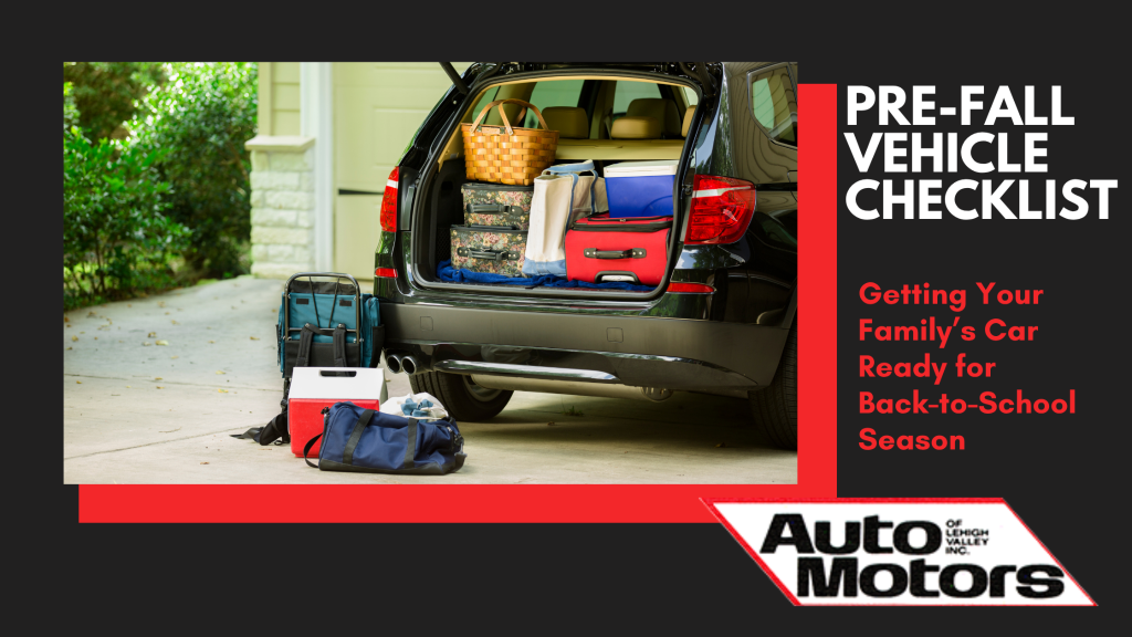 Auto Motors LV – Pre-Fall Vehicle Checklist